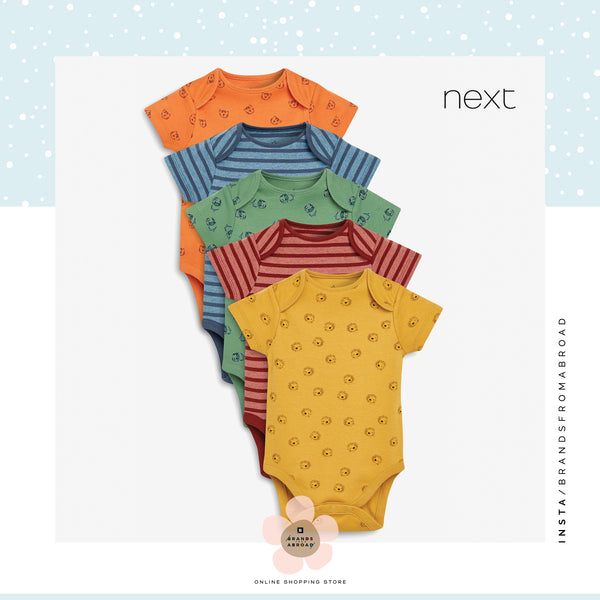 Next  Short sleeves bodysuit  Set of 5