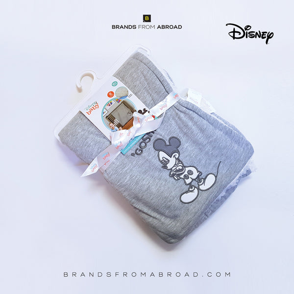 Disney  Blanket Grey Mickey