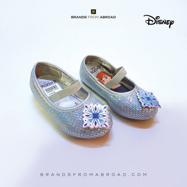 Disney Girls Frozen Shoe Silver