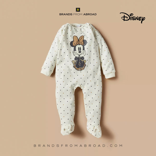 Disney Minnie Mouse  Closed Feet Sleepsuit