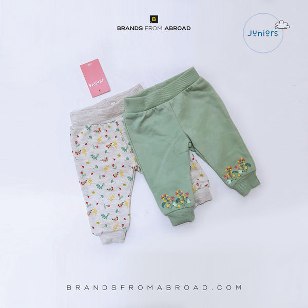 Juniors Baby Jog Pants with Pocket Detail - Set of 2