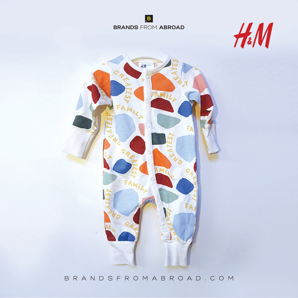 H&M Organic  Sleepsuit Open Feet