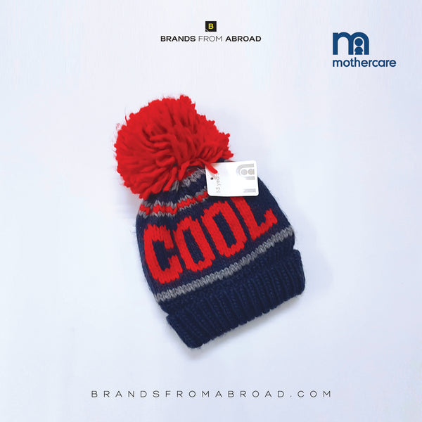 Mothercare Warm Cap Blue Cool