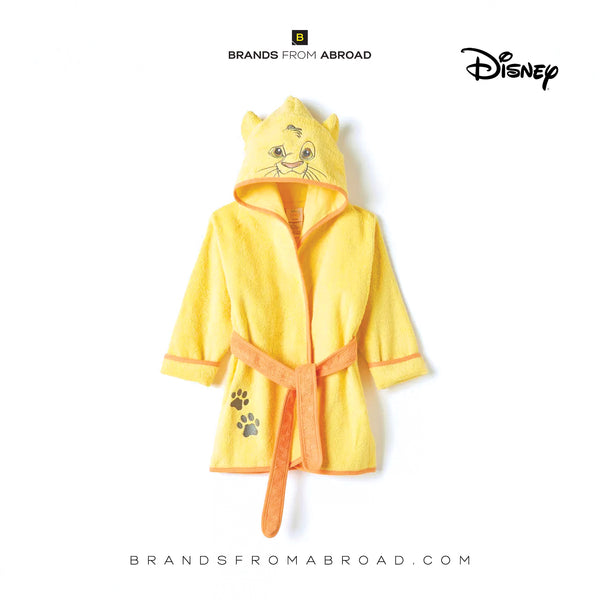 Disney Simba Embroidered Bathrobe