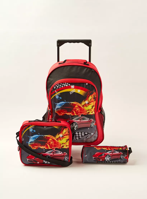 Juniors Trolley bag with Lunch Bag and Pencil Pouch