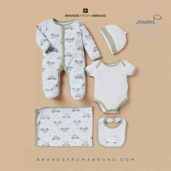 Juniors  5-Piece Starter Set Grey