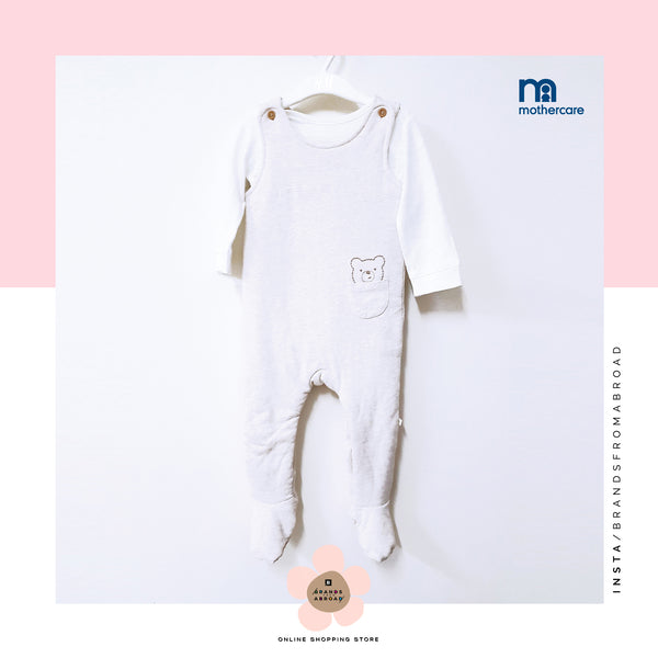 Mothercare Baby Closed Feet Sleepsuit Warm