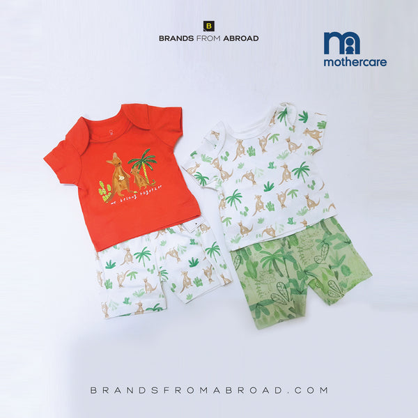 Mothercare Short & Shirt  Set of 4