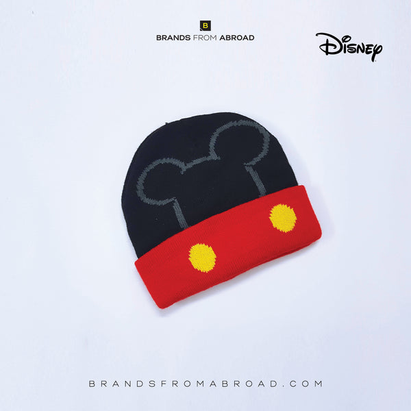 Mickey Mouse Beanie Cap Red