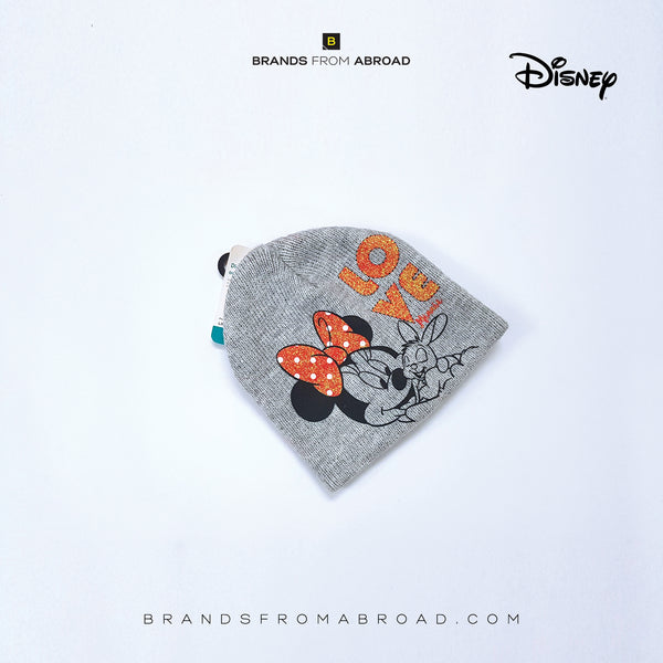 Disney Minnie Mouse Detail Cap Grey