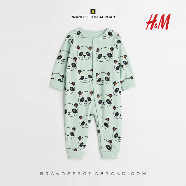 H&M Organic  Sleepsuit Open Feet