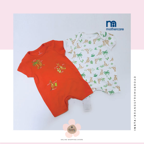 Mothercare Rompers - 2 Pack