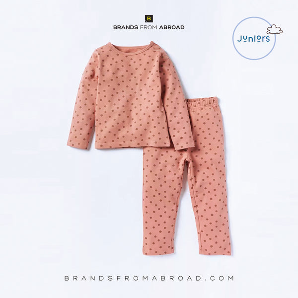 Juniors  Long Sleeves T-shirt & Pyjama Set