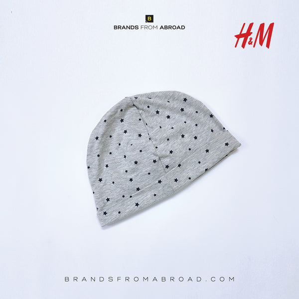 H&M Cap Grey Stars Organic Cotton