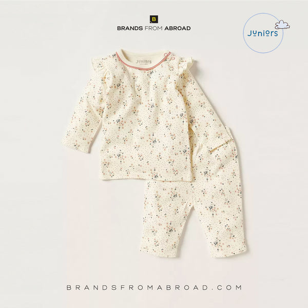 Juniors  Long Sleeves T-shirt & Pyjama Set