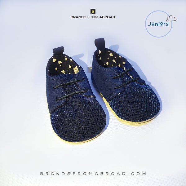 Juniors Baby Shoe Blue Shine