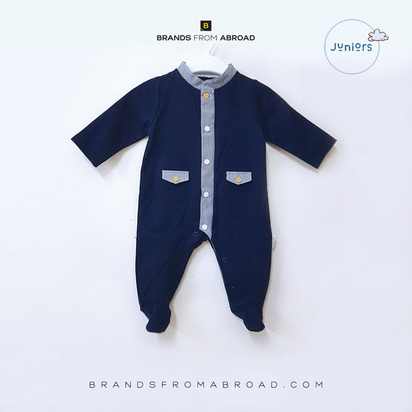 Giggles Warm Sleep suit Blue Termal