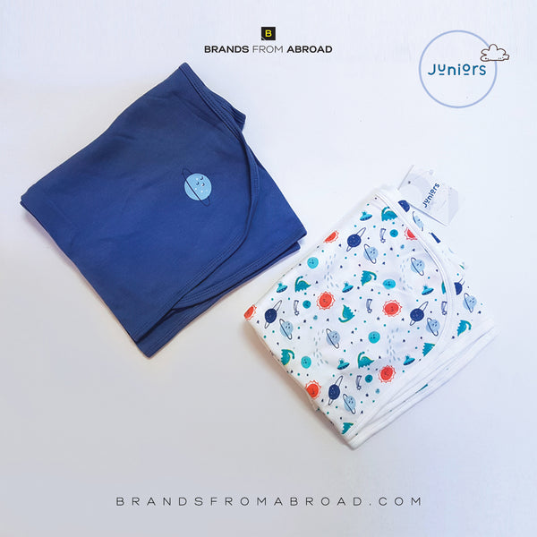 Juniors 2-Piece Receiving Blanket Set