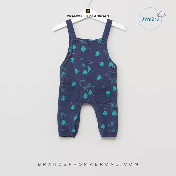 Juniors baby Knit Dungaree Set Blue