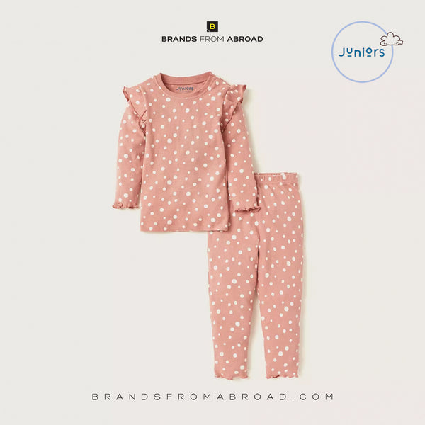 Juniors  Long Sleeves T-shirt & Pyjama Set