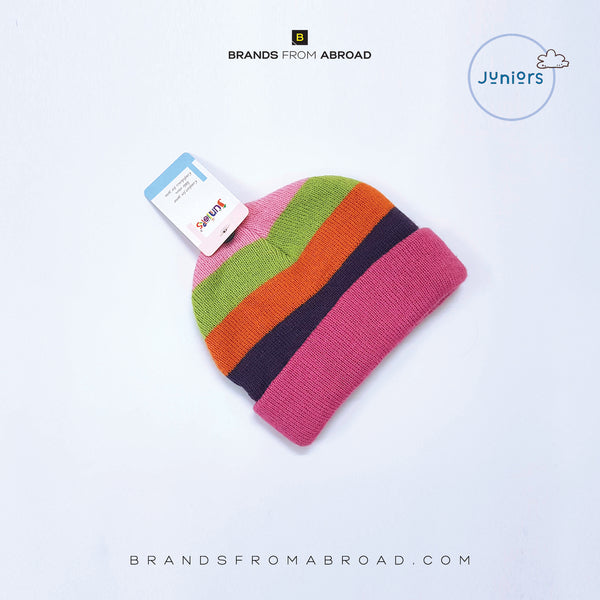 Juniors Striped Cap Multi Color