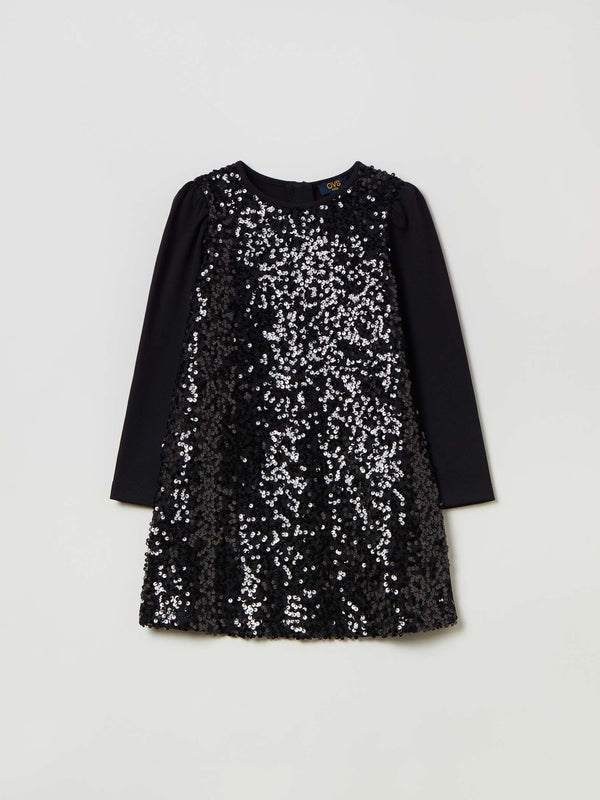 Mothercare sequin long Dress  black