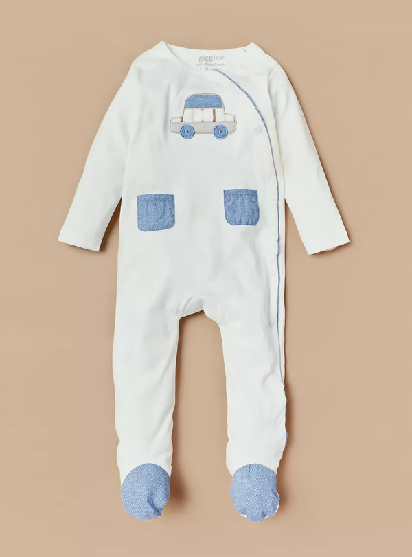 Giggles Sleepsuit Closed Feet