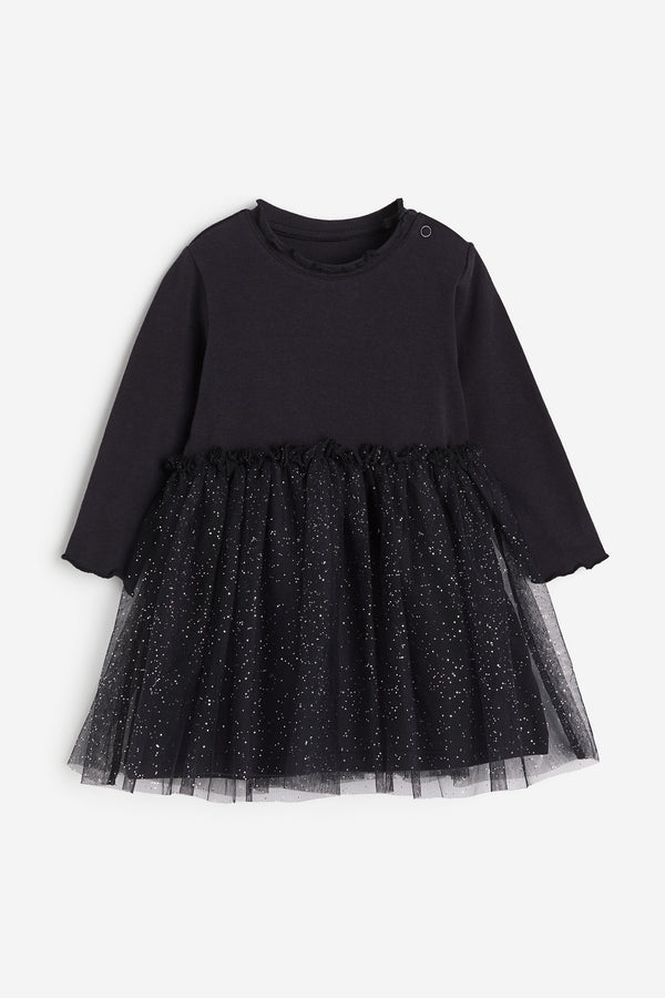 H&M Frock Black Organic Cotton