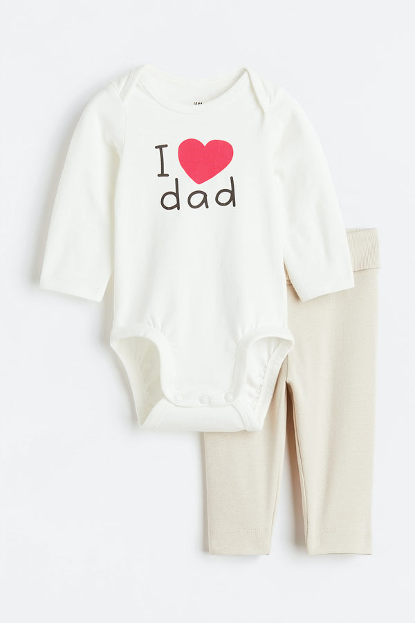 H&M  2-piece set  Organic Cotton  Dad