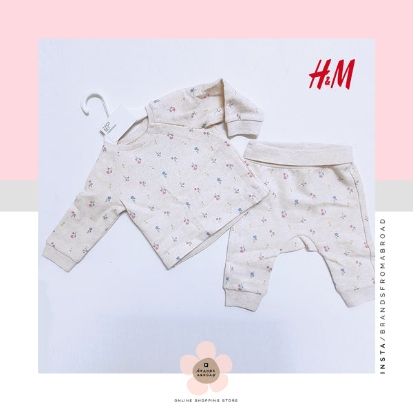 H&M organic 2-piece warm  set Organic Cotton