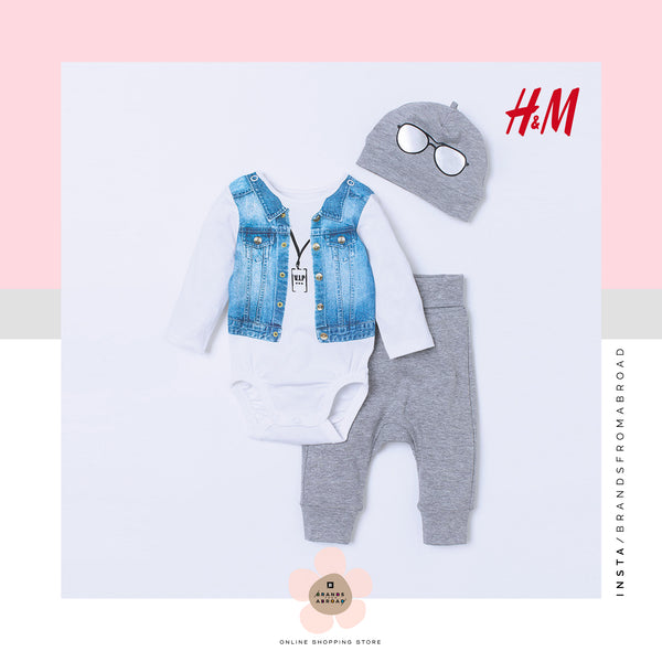 H&M 3-piece set  Organic Cotton