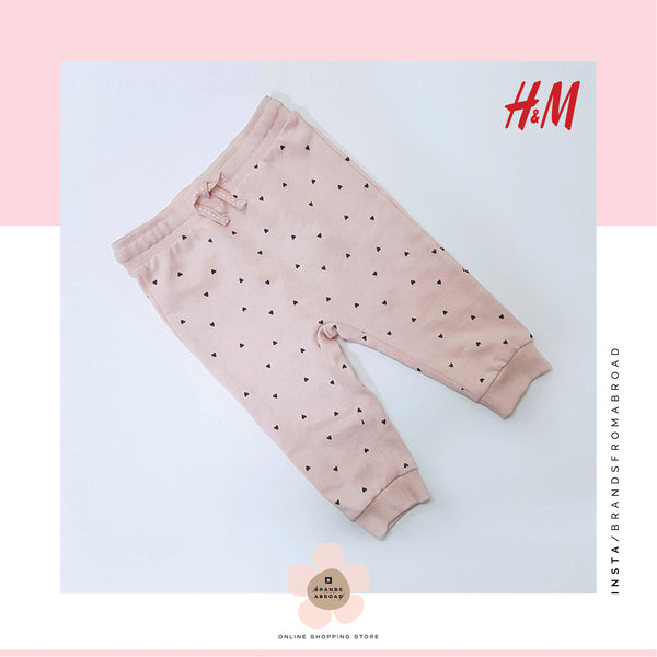 H&M Girls warm Tights -Pink Organic Cotton